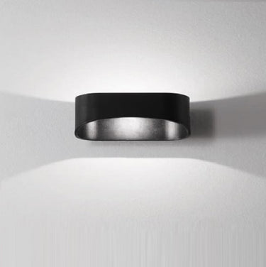 Applique isyluce drappo grande mm 250x80x120 led cob 20w 3000k -nero Isyluce Lampade da parete